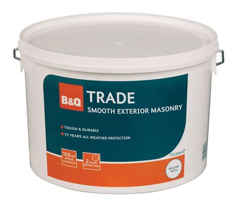 B&Q Trade Matt Masonry Paint 10000ml | Departments | TradePoint