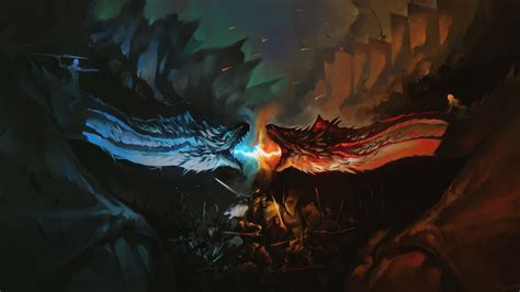 Download wallpaper 1366x768 game of thrones, tv series, dragons' fight ...