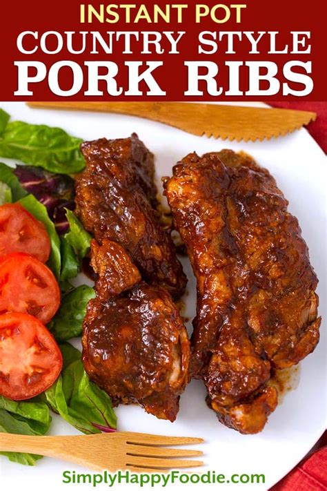 Instant Pot Country Style Ribs - Simply Happy Foodie