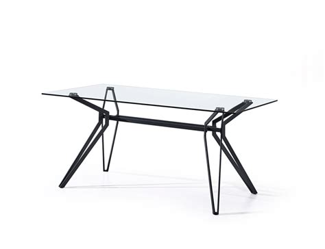 Square Glass Dining Table E179 - Onex furnitures