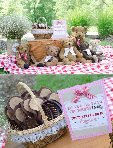 Adorable Teddy Bear Picnic Party! | Teddy bear birthday party, Teddy bear picnic party, Teddy ...