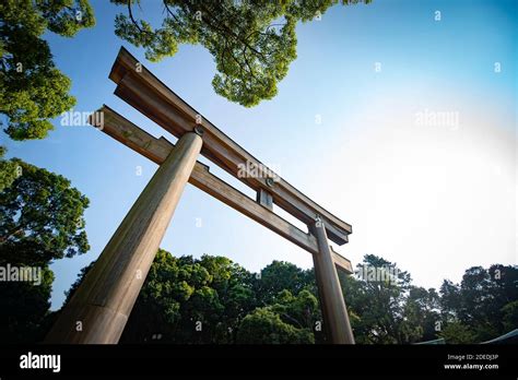 Meiji Jingu temple the Largest Shinto Shrine in Tokyo Japan on July 04 ...