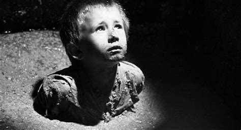 Schindler's List - 1993. Strong and intense scene, kid, boy, child hiding at the lavatory.. I ...