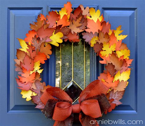 Autumn Leaves Wreath – Annie Williams