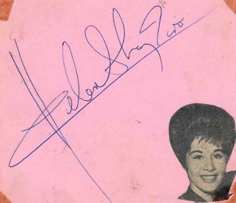 Helen Shapiro - 1950s and 1960s - Music Stars - Memorabilia UK