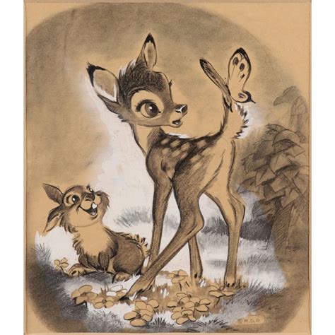 Bambi And Thumper Drawing at GetDrawings | Free download