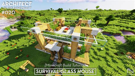 Minecraft Glass House Minecraft Map