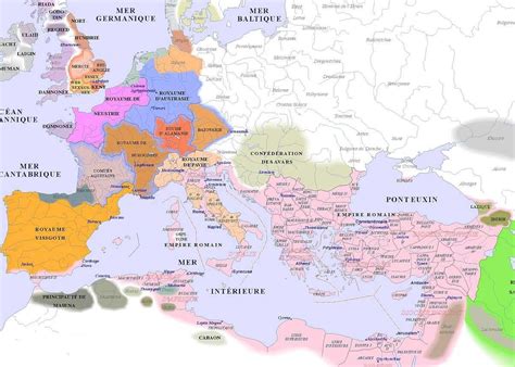 medieval ages timeline - Google Search Map of Middle Ages Europe. | Mapa de europa, Imperio ...