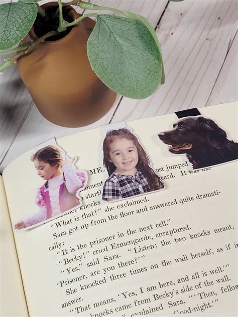 Personalized Photo Bookmark, Custom Bookmark Photo, Magnetic Bookmark ...