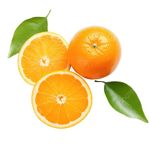 Orange And Slice On Transparent Background, Orange, Slice, Transparent ...