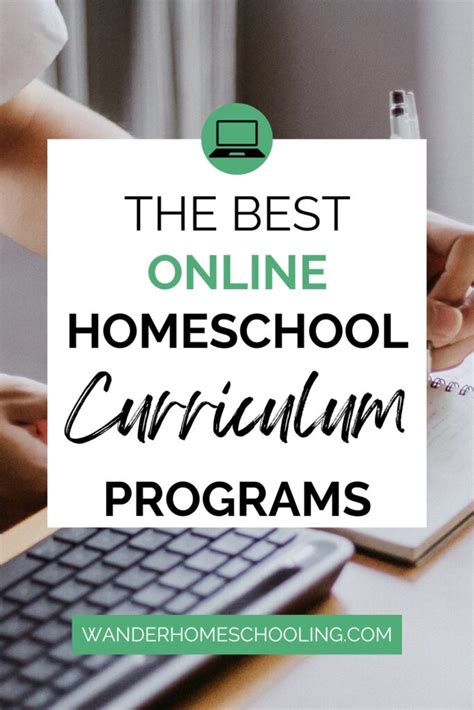 Best Online Homeschool Curriculum Programs - Wander Homeschooling