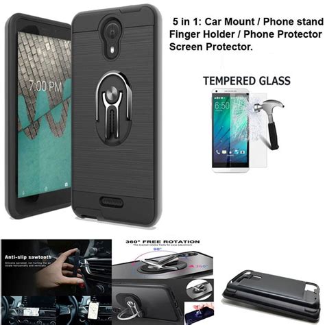 Phone Case For Cricket Vision 2 / Cricket Icon Case / AT&T Radiant Car Mount / Wiko Ride Screen ...