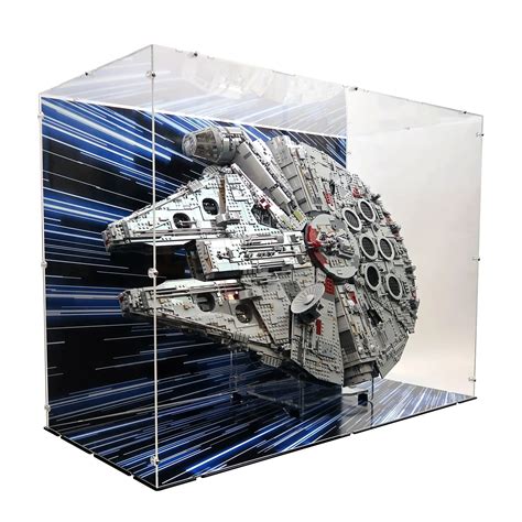 LEGO Star Wars Millennium Falcon Vertical Display Case | iDisplayit