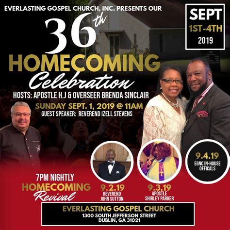 Church Homecoming Flyer Template, Web check out our church flyer ...