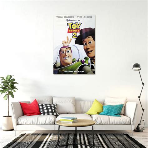 Toy Story 2 - Disney / Pixar Movie Poster (Regular - Buzz & Woody) (27" X 39") | #3842367026