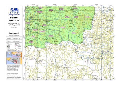 Bantul District (Sheet 4 of 4) - Datasets - MapAction