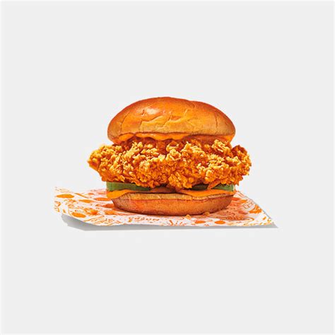 Spicy Chicken Sandwich (nutrition info, ingredients, allergen info) - Popeyes menus