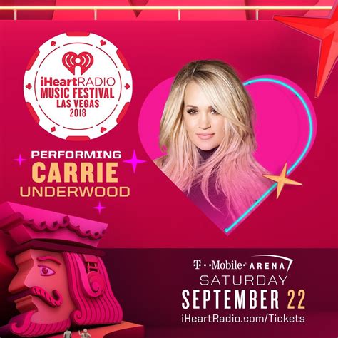 Carrie Underwood on Twitter: "See Carrie in Vegas at the @iHeartRadio ...