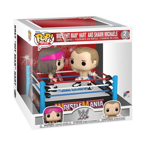 Buy Pop! Moment Bret "Hit Man" Hart and Shawn Michaels at Funko.