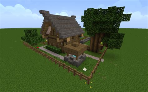 Minecraft House Schematic