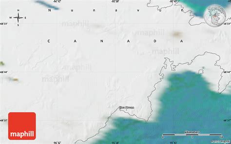 Satellite Map of Gjoa Haven