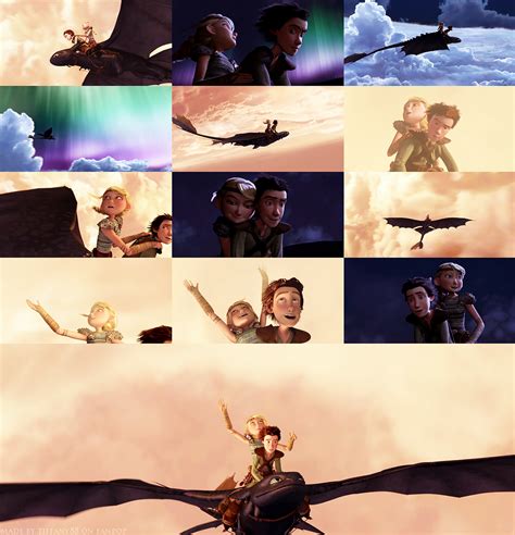 How to Train Your Dragon Photo: HTTYD - Romantic Flight | How to train your dragon, How train ...