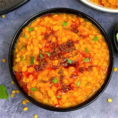 Instant Pot Chana Dal (Split Chickpeas Soup) - Indian Veggie Delight