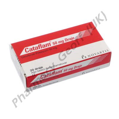 Cataflam (Diclofenac Potassium) - 50mg (20 Tablets) :: Arthritis ...