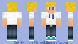 Blonde boy 2 Minecraft Skin