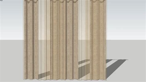 Brown Curtain | 3D Warehouse