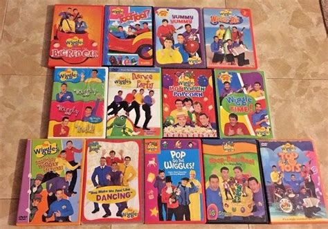 Wiggles Dvd Lot