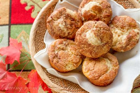 Snickerdoodle Muffins - Saving Room for Dessert