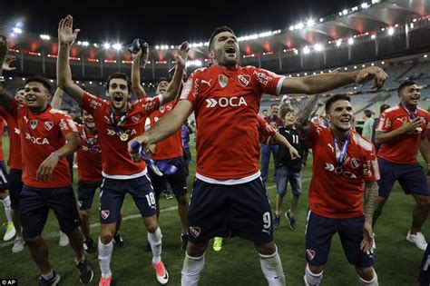 Independiente hold on to win Copa Sudamericana in Rio | Daily Mail Online