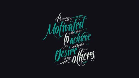 Motivated to Achieve Desire Others text #quote #typography dark background simple background # ...
