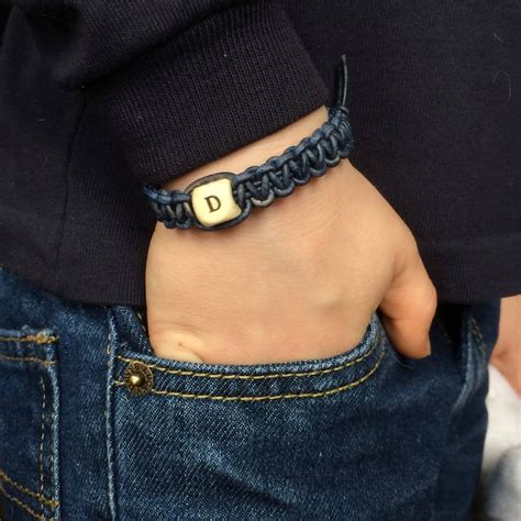 Personalized Boys Leather Bracelet Kids Essential Oils | Etsy