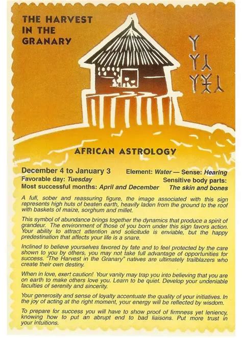 What is african astrology 12 zodiacs of african astrology – Artofit