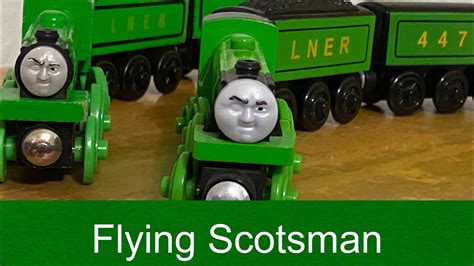 Thomas Wooden Railway Review: The Flying Scotsman - YouTube