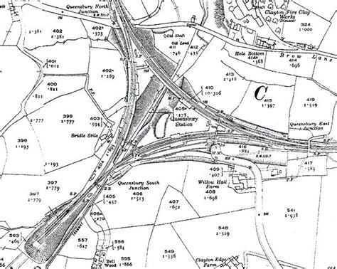 Disused Stations: Queensbury Station | Train map, Model train layouts ...