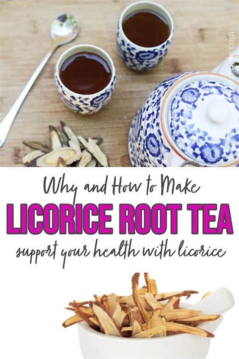 How to Make Licorice Root Tea | Recipe in 2021 | Licorice root tea ...