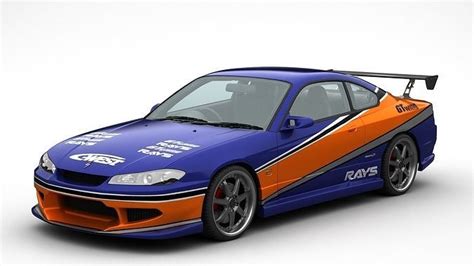 Nissan Silvia S15 Tokyo Drift 3D model | CGTrader