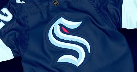 Take a sneak peek at the first Kraken jersey | The Seattle Times