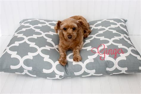 Dog Bed Cover Personalized Dog Pillow Cover Pet Bed Cover