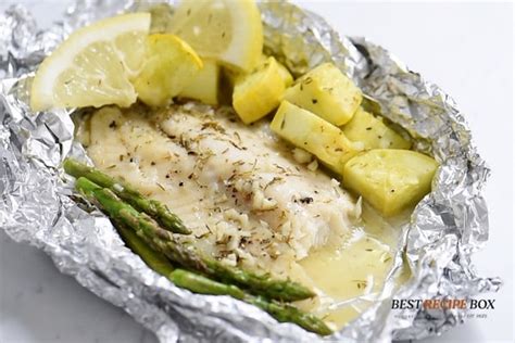 Baked Tilapia Foil Pack Recipe in 15 min KETO | Best Recipe Box