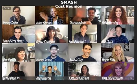 See the Cast of Smash Come Together in Epic Reunion Photo for Bombshell ...