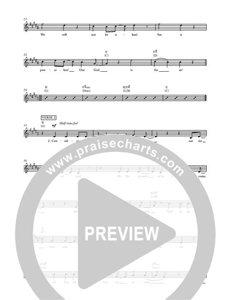 God Is For Us Sheet Music (Aaron Shust) - PraiseCharts