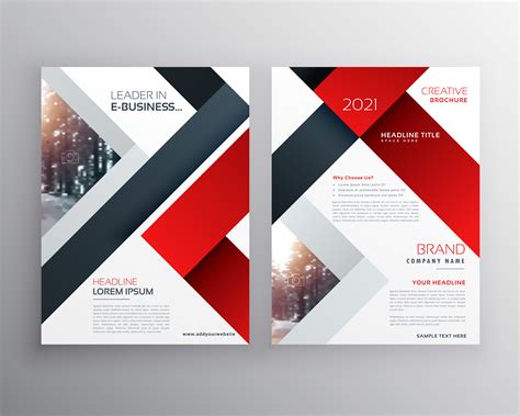 Booklet Design Template Free