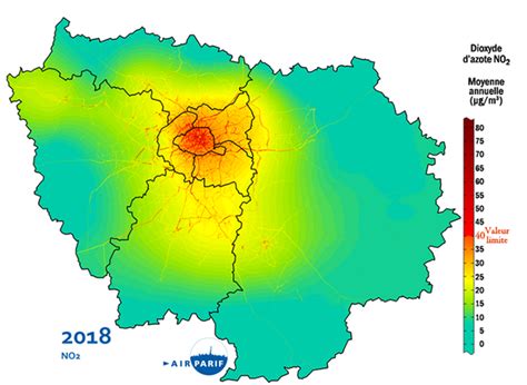 France Low Emission Zones Map