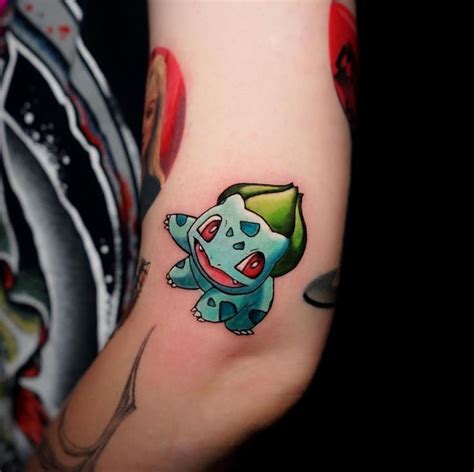 Bulbasaur tattoo | Pokeball tattoo, Pokemon tattoo, Tattoos