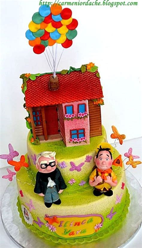 1000+ images about Disney's Up Cakes on Pinterest | Torte cake, House cake and Wedding cakes