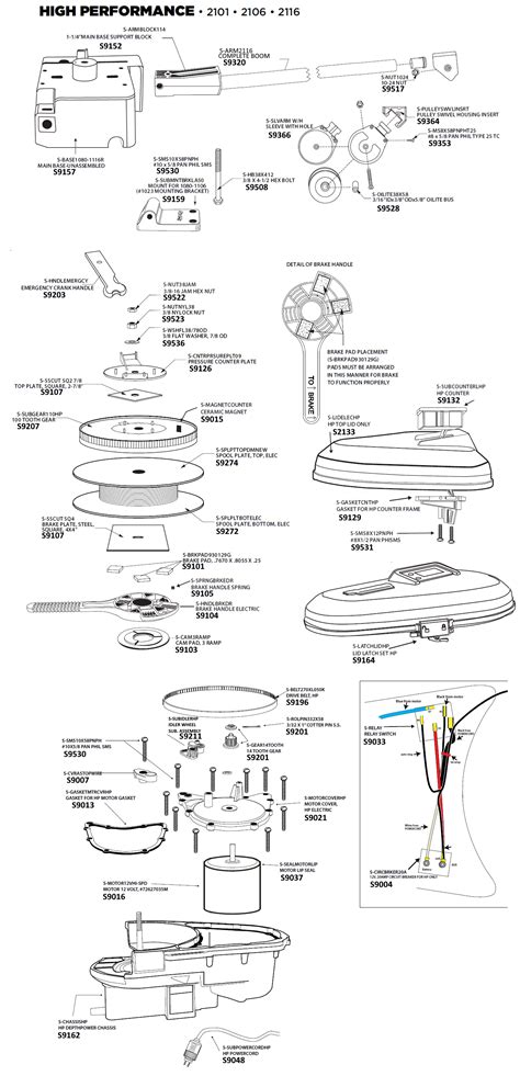 Parts & Repair - Scotty Downriggers - Scotty Parts - High Performance ...